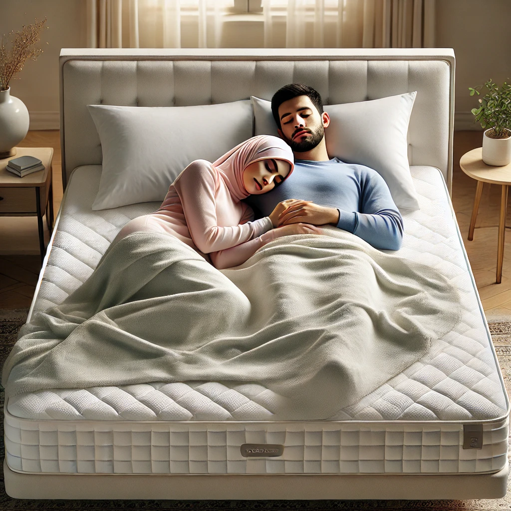 تشک طبی با طراحی خاص برای کاهش صدای فنر و افزایش راحتی خواب